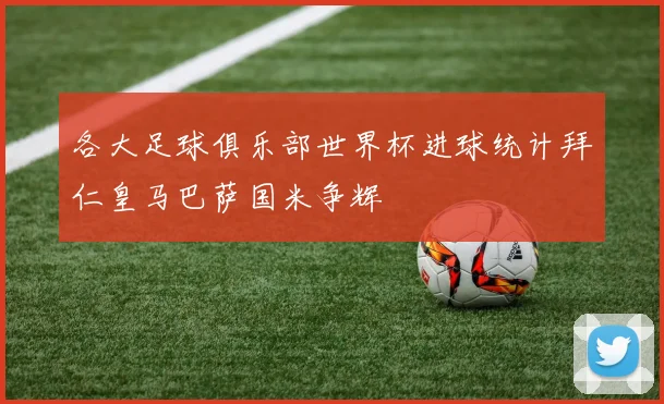 各大足球俱乐部世界杯进球统计拜仁皇马巴萨国米争辉